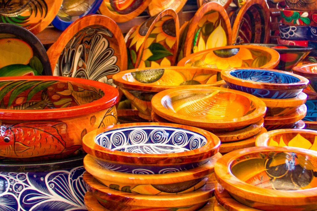 Looking at artful pottery is a Unique Things To Do In Puerto Vallarta.